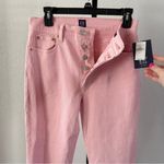 Gap NWT Pink Cropped Women's Jeans Cheeky Straight Size 4/27 Tall Photo 1