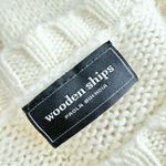 Wooden Ships  Lightning Wool Blend Sweater Cream Sz M/L Photo 7