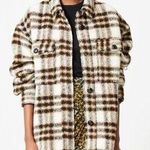 Isabel Marant 💕 ETOILE💕 Harveli Checked Coat ~ Plaid Ecru 36 EU NWT Photo 0