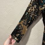 Cache Vintage Y2K Jewel Embellished Floral Burnout Velvet Blouse Top Size Medium Photo 3