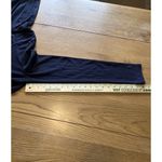 CHAPS Denim Women’s Hoodie Knit Top V-Neck Navy Blue Paisley Print Size Large Photo 6