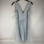 PacSun  Chic Blue and Green Plaid Dress Photo 4