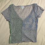 Urban Outfitters  out from under Purple, Blue and Green Lace Blouse Photo 4