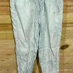 Vintage Havana  Light Denim Snakeskin Joggers, size small Photo 0