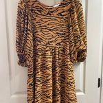 L LOVE Tiger Print Dress Photo 3