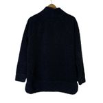 Haven Well Within Sherpa Pullover Hoodie Size M Black Cozy Lounge Fleece Casual Size M Photo 3