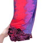 Vintage ILLIG Silk Dress Women’s Size Small Rave Party Y2K Tie Dye Abstract Art Multiple Photo 2