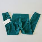 Lululemon  ATHLETICA Crunch Teal Lagoon Wunder Train HR Crop 23" Leggings - US 6 Photo 4