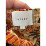 Sundays Anthropologie  Ovsd Retro Floral‎ Print Laurel Tiered Mini Skirt #H3-1 Photo 3