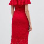 ASOS Red Lace Dress - Classic Red Knee high Dress Photo 2