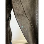 wilson's leather Vintage 80s Wilson’s Leather Brown Collared Button Front Jacket Lg W/flaws Photo 8