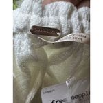 Free People No More Tiers Tube Top Size LARGE Ivory Embroidered Photo 7