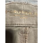 American Eagle  Jeans Size 1R Olive Green So Slimming Girlfriend Slim Leg Ankle Photo 8