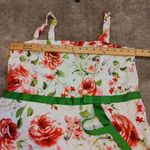 Citi Clothing Size 14P Petites Garden Dress Chic Floral Flower Wedding Cotton White Photo 4