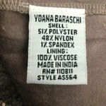 Yoana Baraschi Anthropologie  Reveillon Sequin Mauve Pencil Lined Formal Skirt 0 Photo 6