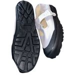 Vans NEW Style 93 Mary Jane Canvas Coated Sneakers silver black womens us 10 Photo 6