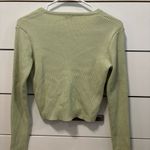 Brandy Melville John Galt Pale Green Shannon Cardigan Photo 2