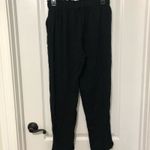 Shinestar  Women's Pants Elastic Waist‎ Pockets Regular Fit Black Size Medium NWT Photo 4