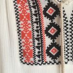 Bobeau 2/$15  Embroidered Boho Peasant Top Size S Photo 2