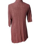 Eileen Fisher  Mauve Purple Wool/Alpaca/Silk/Nylon Blend Open Cardigan Sz  Medium Photo 3