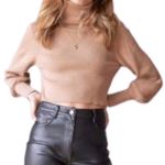 Aritzia Wilfred Cropped Rebecca Sweater Size Large Photo 1