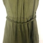 Slate + Willow Button Down Sleeveless Green Dress Size 4 Photo 7