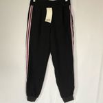ZARA  jogger black with side stripes size M NWT Photo 1