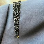 Liancarlo Couture 100% Silk Beaded Jacket and Skirt Set Deep Navy Blue, Size 10 Blue Photo 14