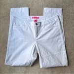Lilly Pulitzer  29" Kelly Textured Ankle Length Skinny Pant size 10 NEW Photo 1