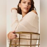 Paige Women’s Izabella Wool Mix Jumper Bardot Style Off Shoulder Sweater Ivory S Photo 3