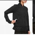 Lululemon Swept Along Jacket Black Photo 1