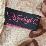 KIMBERLY C. Beige/Tan Heart Print Infinity Scarf Tan Photo 4