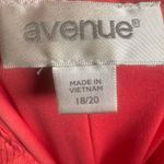 Avenue  coral crotchet lace maxi dress size 18/20 Photo 4