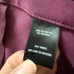 Torrid Cropped Trouser Pant with Waist Tie in Burgundy Size 16 Photo 7