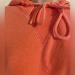 Adyson Parker  Coral Semi Cropped Hooded Sweatshirt Sz XS Photo 1