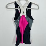 Pearl Izumi Womens Elite Tank Top Pink Black Gray Racerback Athletic Size M Photo 6