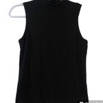 Olivia Rae  Black Simple Mock Neck Sleeveless Top Size M Photo 0