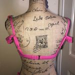 Betsey Johnson  Vintage Barbie Pink Ruffle Bikini Size Small Photo 5