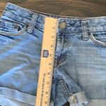 American Eagle  Cuffed denim shorts size 0 Photo 4