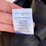 Nour Hammour black Lambskin leather zip detail mini skirt size FR 36 S small NEW Photo 8