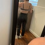 Abercrombie & Fitch Ankle Straight vegan Leather Pants Photo 6