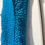 Anthropologie  Textured Teal Mini Dress Photo 4