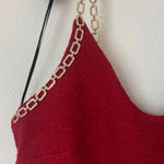 ZARA Bloggers favorite  tweed diamond chain shoulder dress Photo 15