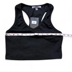 ‎Racerback Cropped Tank Top Black Size M Photo 14