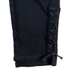 Citizens of Humanity  Olivia High Rise Slim Lace Up Ankle Jeans Black Size 29 Photo 2