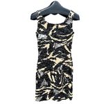 Blacktie Oleg Cassini Vintage sequined dress Gold Size 4 Photo 4