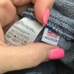 American Apparel Bomber Zip-Up Jean Jacket Photo 2