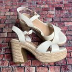 Dream Paris Dream Pairs Cream Wedge Sandals Photo 0