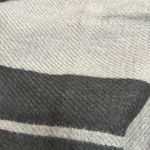 Woolrich  Black & Gray Soft Poncho Fringe Wrap One Size Photo 5