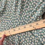 American Eagle  Green Floral Smocked Tie Shoulder Sleeveless Jumpsuit Cottagecore Photo 15